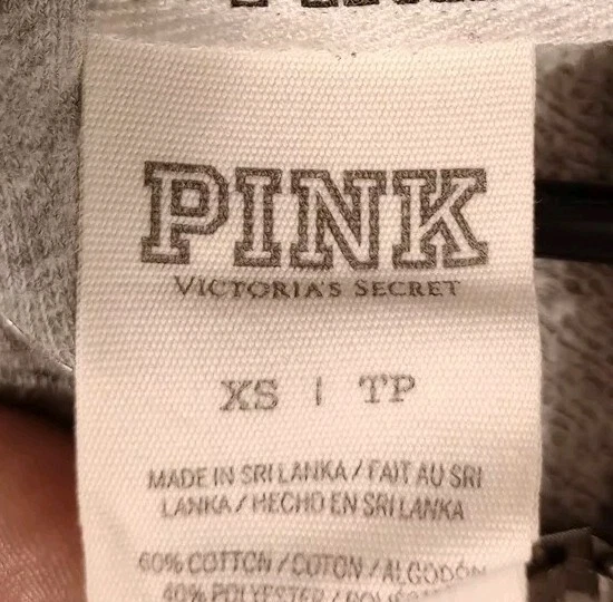 UNDERCOVER Felpa Rosa con Cappuccio Donna Xs Grigio Paillettes Loghi