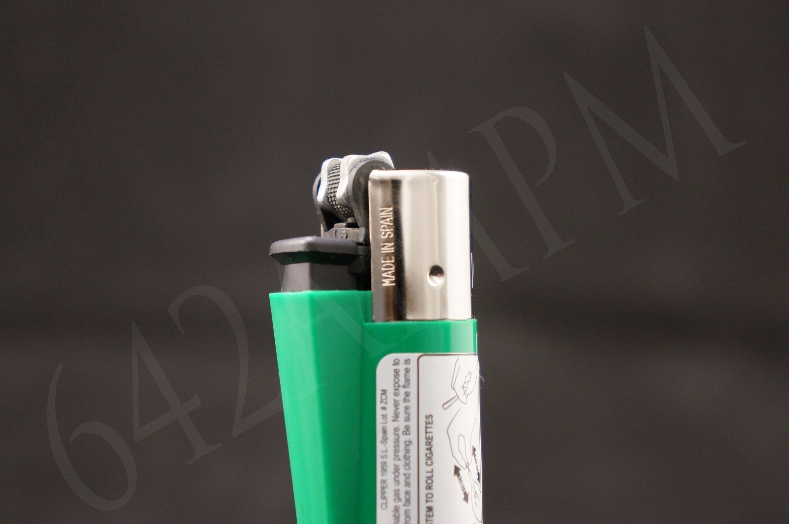 4 pcs New Refillable Clipper Full Size Lighters Zombies Design