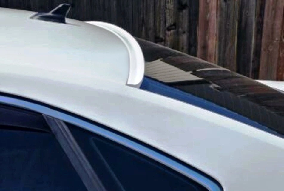 WHITE Rear Glass Wing Lip Splitter ROOF Lid SPOILER FOR PARK AVENUE 1997-2005 Foto 3 de 4