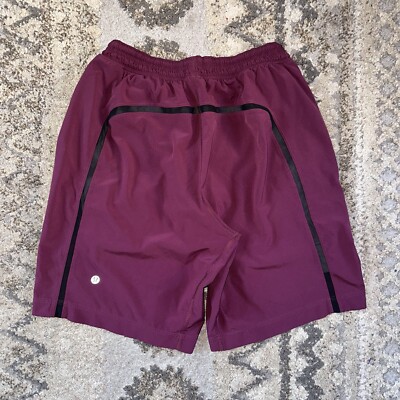 Lululemon Pace Breaker Lined Short 9” Black Cherry Plum Purple