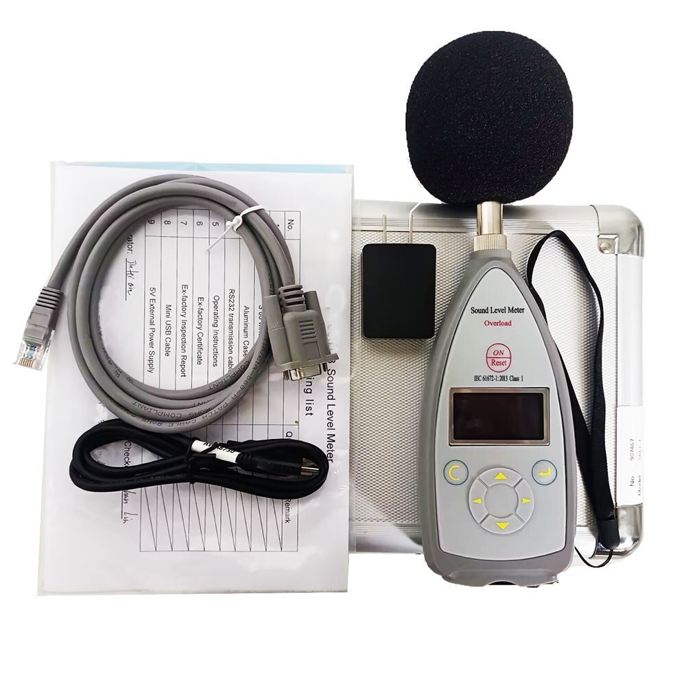 Professional Class 1 Sound Level Meter Noise Level Meter with 25dB