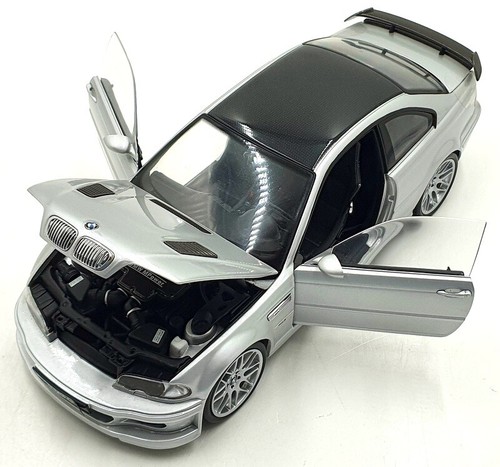 Kyosho 1/18 Scale Diecast 80 43 0 396 080 - BMW M3 GTR - Silver - Picture 5 of 6