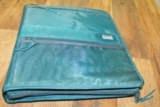 90s Vintage Mead Five Star First Gear Zippered Binder Trapper 3 Folders Notebook