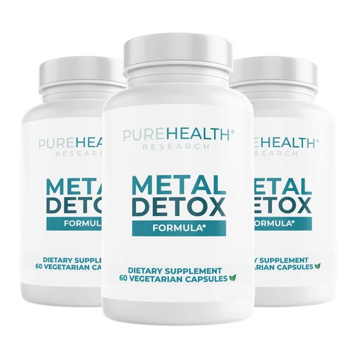 PureHealth Research Metal Detox, pulizia del fegato - acido R-alfa-lipoico, L-cisteina - Foto 11 di 12