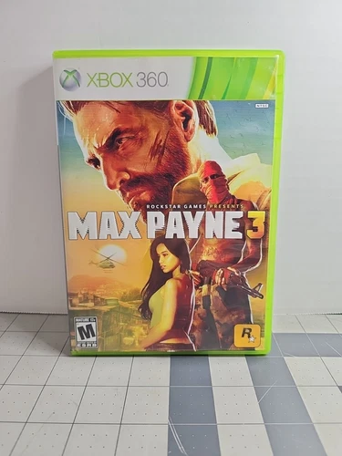 Max Payne 3 Xbox 360 - Game & Case