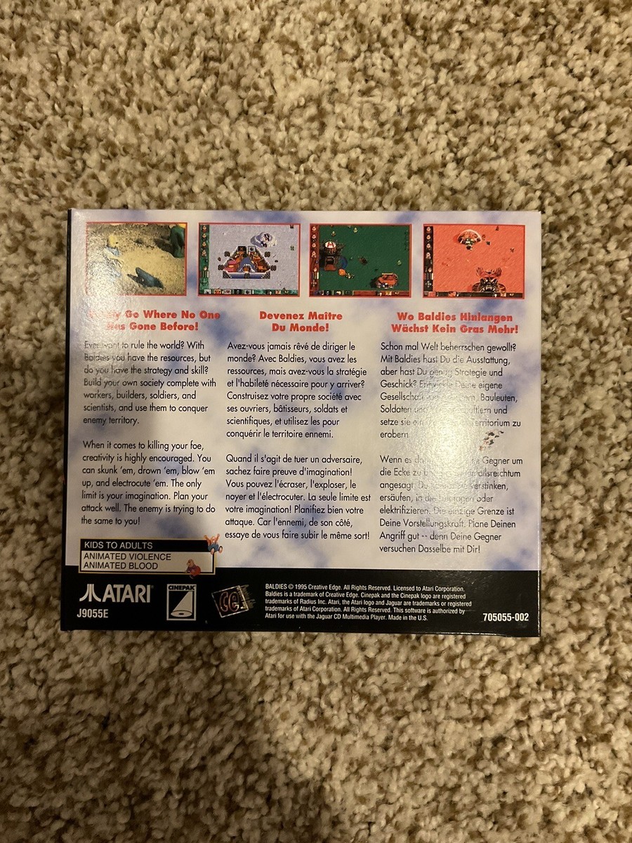 Nintendo Switch ATARI Jaguar Baldies Atari Jaguar CD Baldies | eBay