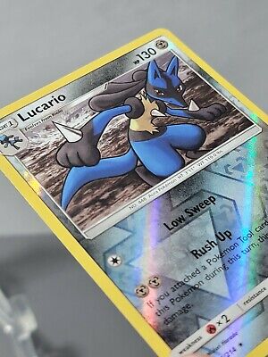 Lucario Holo - Unbroken Bonds Pokémon card 126/214