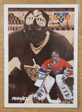 1991-92 PINNACLE PATRICK ROY ROGIE VACHON THE IDOLS #387 MONTREAL CANADIENS