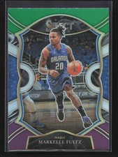 2020-21 Panini Select Green Purple Prizm Markelle Fultz #52 Orlando Magic