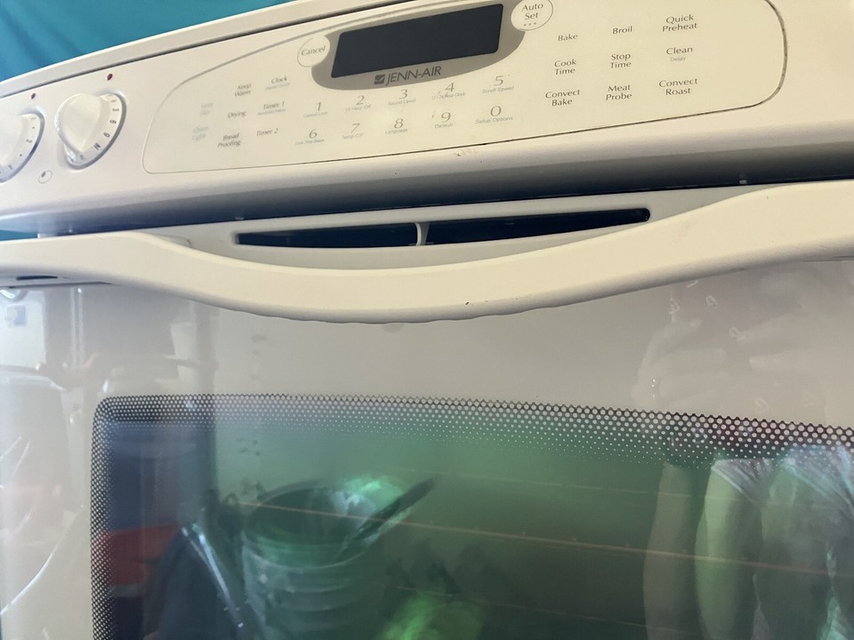 Jennair White Downdraft Range Oven Electric JES9800AAW Works Tested eBay