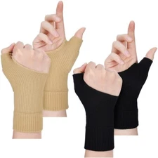 1-3pairs Thumb Compression Arthritis Gloves Wrist Support Brace Wrist Sleeve NEW