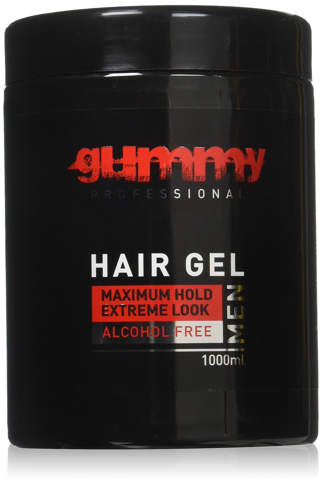 Alcohol Free Hair Gel, Red, 33.81 Ounce 1000 ml