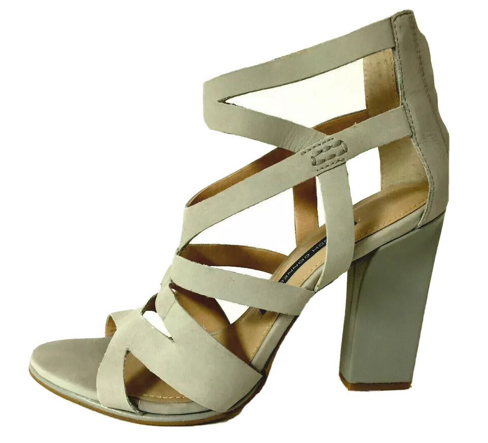 APL FRENCH CONNECTION ISLA OPEN TOE CAGED SANDAL SZ 9.5 RETAIL$135