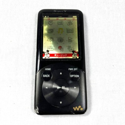 Sony NW-S755 16GB Black Walkman Portable Player Working Tested