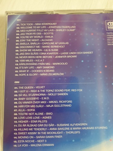 EUROVISION GREAT LOT SWEDISH QUALIFIERS 5 DOUBLE CD SETS 160 TRACKS ALL NM!! - Picture 4 of 6