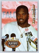 1995 PLAYOFF PRIME CARD # 142 Eric Metcalf - Atlanta Falcons