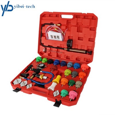 33pcs Universal Radiator Pressure Tester Kit Coolant Vacuum Type Cooling System