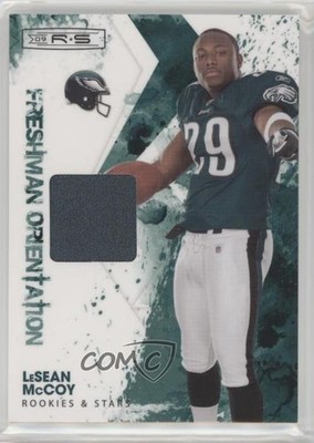 2009 Donruss Rookies & Stars Freshman Orientation Materials LeSean McCoy RC 9u7