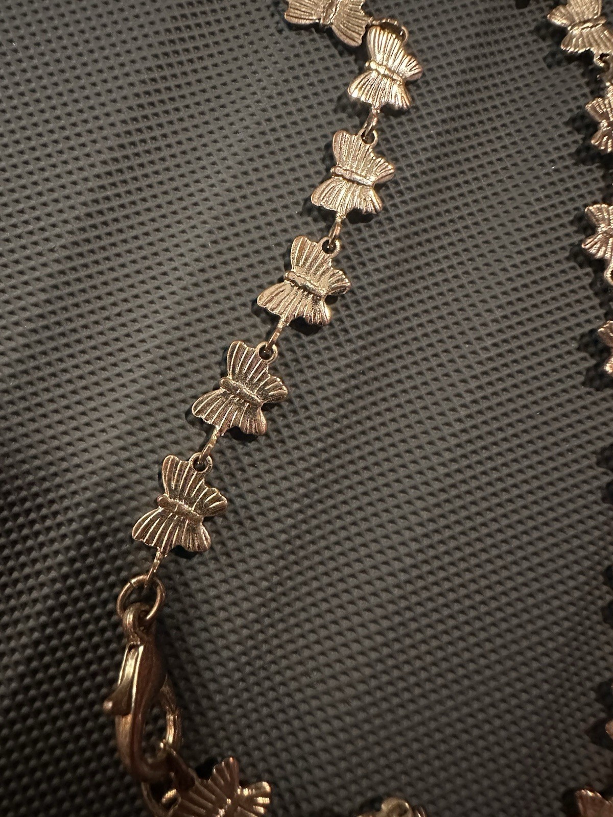 5 Stackable Anklets, Adjustable Clasps, Gold Tone… - image 9