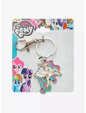 My Little Pony Princess Celestia Keychain Multi-Color