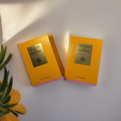 Lot Of 2 Acqua Di Parma Rosa Nobile Eau De Parfum Samples 1.5 ml, As Pictured.