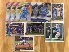 Bobby Witt Jr. 11 card lot, insert, Royals