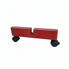 Wooden Room Divider Base with Castors Solid Wood Mobile Room Divider Base Mobile