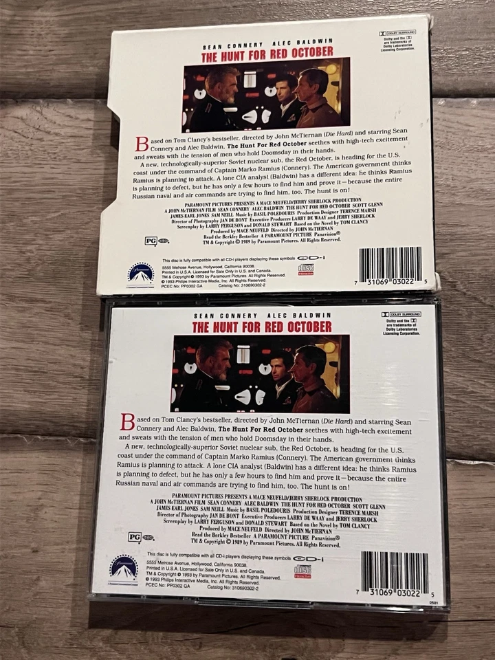 The Hunt For Red October (Phillips CD-i, 1993) CIB - Image 2 of 4