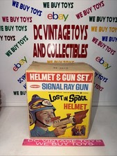 Vintage 1966 Remco LOST IN SPACE HELMET & GUN SET and Signal Ray Rare! 🔥