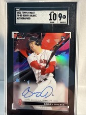 2021 Topps Finest - Finest Autographs Bobby Dalbec #FA-BD (AU, RC)
