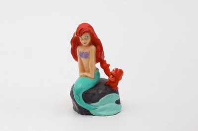 Vintage 1990s Disney The Little Mermaid Ariel & Sebastian Applause PVC Figure