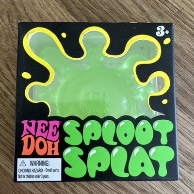 1x ORIGINAL NeeDoh Sploot Splat Super Solid Squish Stretchy Sensory Fidget Green