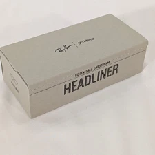 Ray-Ban Meta Headliner AI Smart Glasses, Shiny Blue Jeans Rare