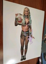 Sol Ruca Signed 8x10 Speed Next Champion WWE Nxt