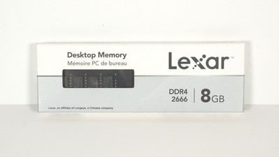 Lexar DDR4 2666 8gb 1x8 Desktop Memory