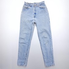 Vintage Orange Tab Levi's 921 Tapered Fit Jeans Size 8 Short High Rise USA 90s