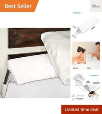The  Bed Wedge Pillow - Gap Filler for Pillows & Headboards - Twin Size