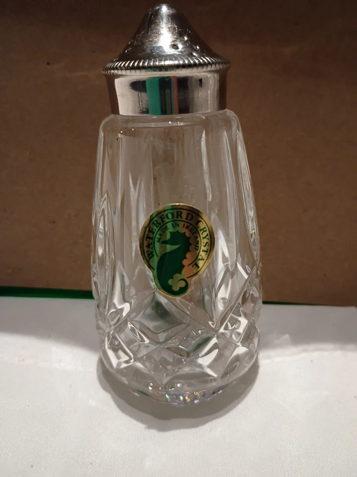 Nuevo agitador de sal y pimienta Waterford Crystal Colleen RARO. Foto 3 de 3