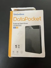 UnionSine, DataPocket, External Hard Drive, HD2510, Black, 1 TB