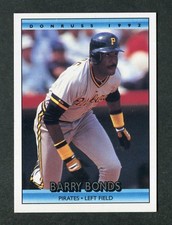 Barry Bonds Promo 1992 Donruss Previews MLB Baseball Card #2 Promotional Sample