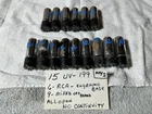15 SHORT PIN UV-199 TUBES BAKELITE TYPE 99 RCA MIXED LOT Detector Amplifier VTG