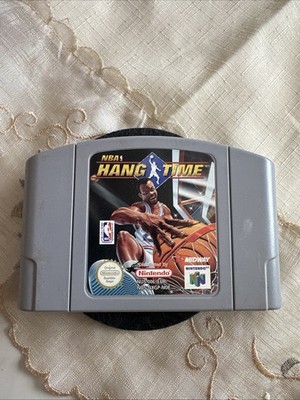 Nintendo 64 Spiel NBA Hang Time Modul Gut Retro Vintage Game 