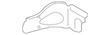Genuine Nissan Air Guide 41183-6HV0A
