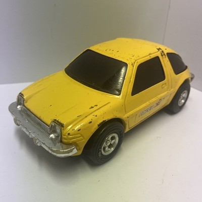 Vintage 1973 Tonka AMC Pacer X Yellow Pressed Steel Made In Japan