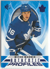 2020-21 SP Retail - Authentic Profiles Mitch Marner #AP-14 Blue