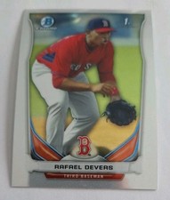 2014 Bowman Chrome 1st Rafael Devers Top Prospects RC #CTP-37