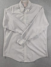Brooks Brothers Shirt Mens 16 34/35 Stripe Button Down Non Iron Traditional Fit