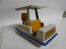 1964 New York Worlds Fair Greyhound Bus Escorter Working Friction Toy
