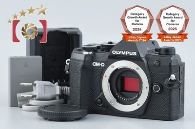 ''Count 5,697'' Olympus OM-D E-M5 Mark III Black 20.4 MP Digital Mirrorless Camera