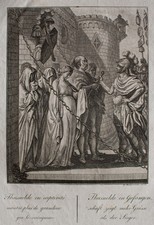 Daniel Chodowiecki Thusnelda Gefangenschaft Aufklärung Kupferstich 18. Jh